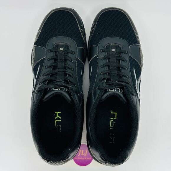 Kuru Mens Quantum Supportive Stability Walking Sneakers Black Slate Gray Size 12 - Picture 9 of 11